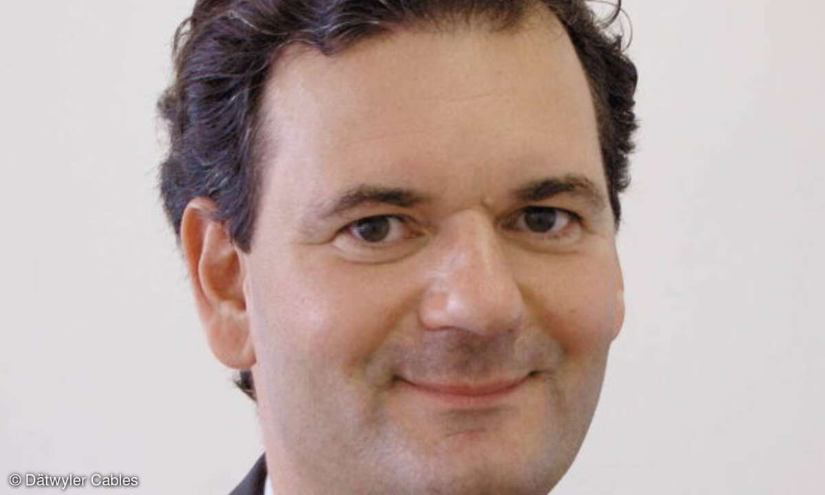 Ralf Klotzbücher Geschäftsführer Dätwyler Cables