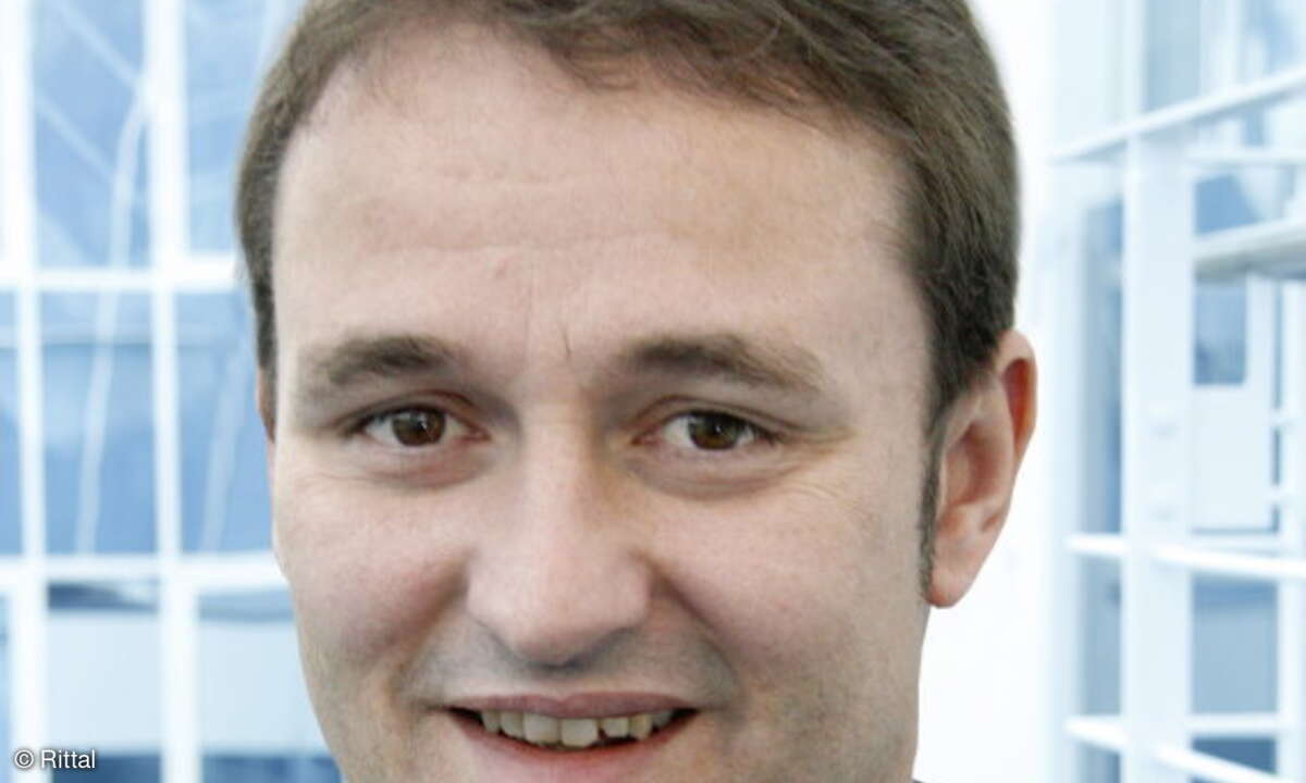 Thorsten Weller, Abteilungsleiter Technische Dienste Rechenzentrum bei Rittal in Herborn