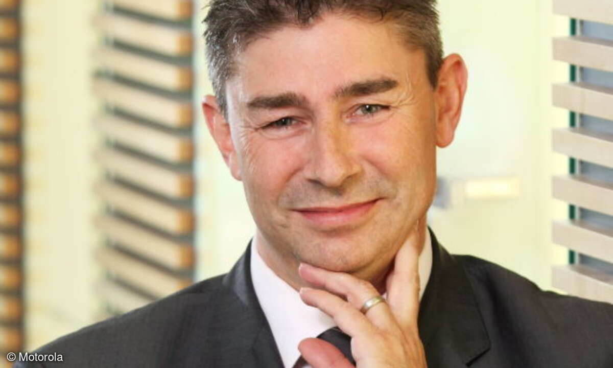 Lars Schmermbeck, Regional Channel Manager Central Europe, Motorola.