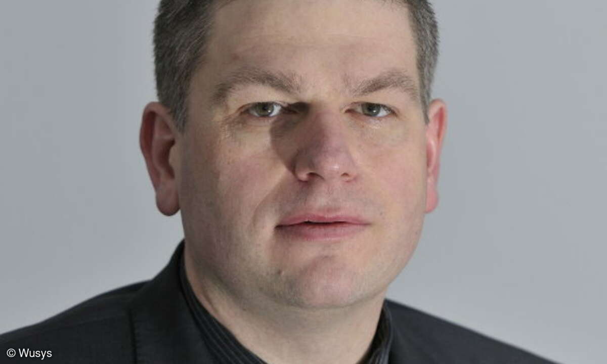Oliver Menzel, Geschäftsführer Wusys.