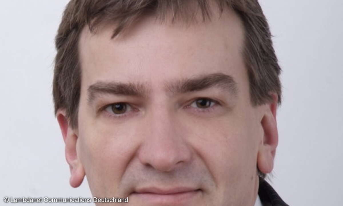 Alexander Hesse, Produktmanager MPLS-VPN bei Lambdanet Communications Deutschland.