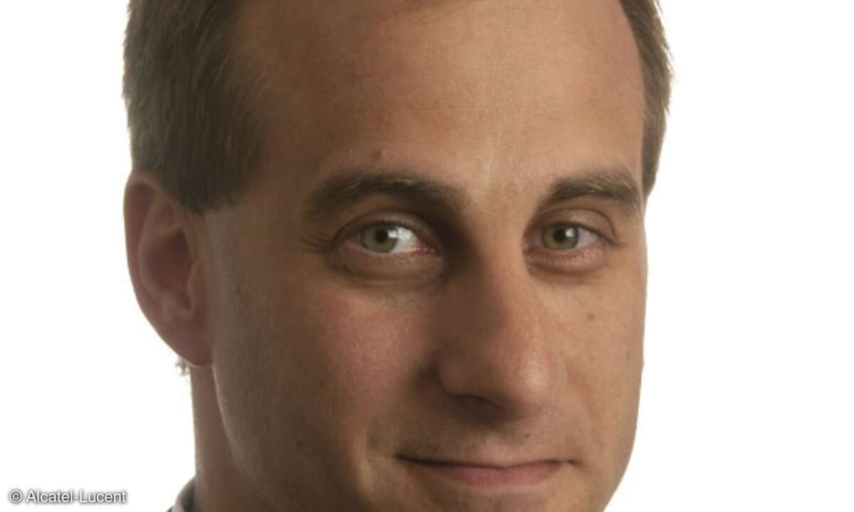 Ben Geller, Senior-Director Product-Marketing bei Alcatel-Lucent, Motive-Product-Division.