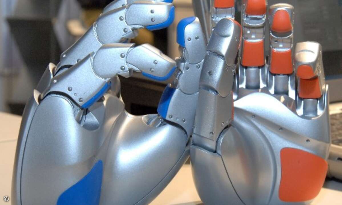 Die von DLR und HIT entwickelte Fünf-Finger-Hand