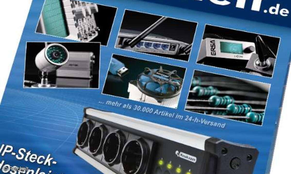 1084 Seiten umfasst der neue Hauptkatalog von reichelt Elektronik.