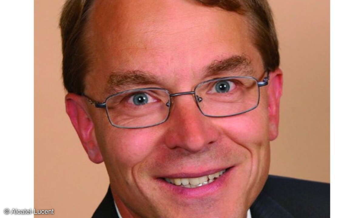 Andreas Gündel, Leiter Applications Deutschland bei Alcatel-Lucent.