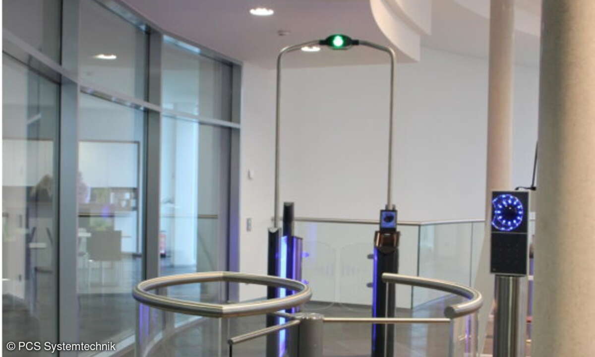 Datacenter: Zutrittkontrolle mittels Handvenen-Leser