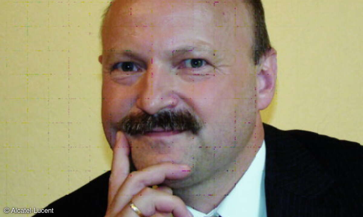 Dr. Jörg Fischer, Leiter für Strategische Geschäftsentwicklung bei Alcatel-Lucent Enterprise