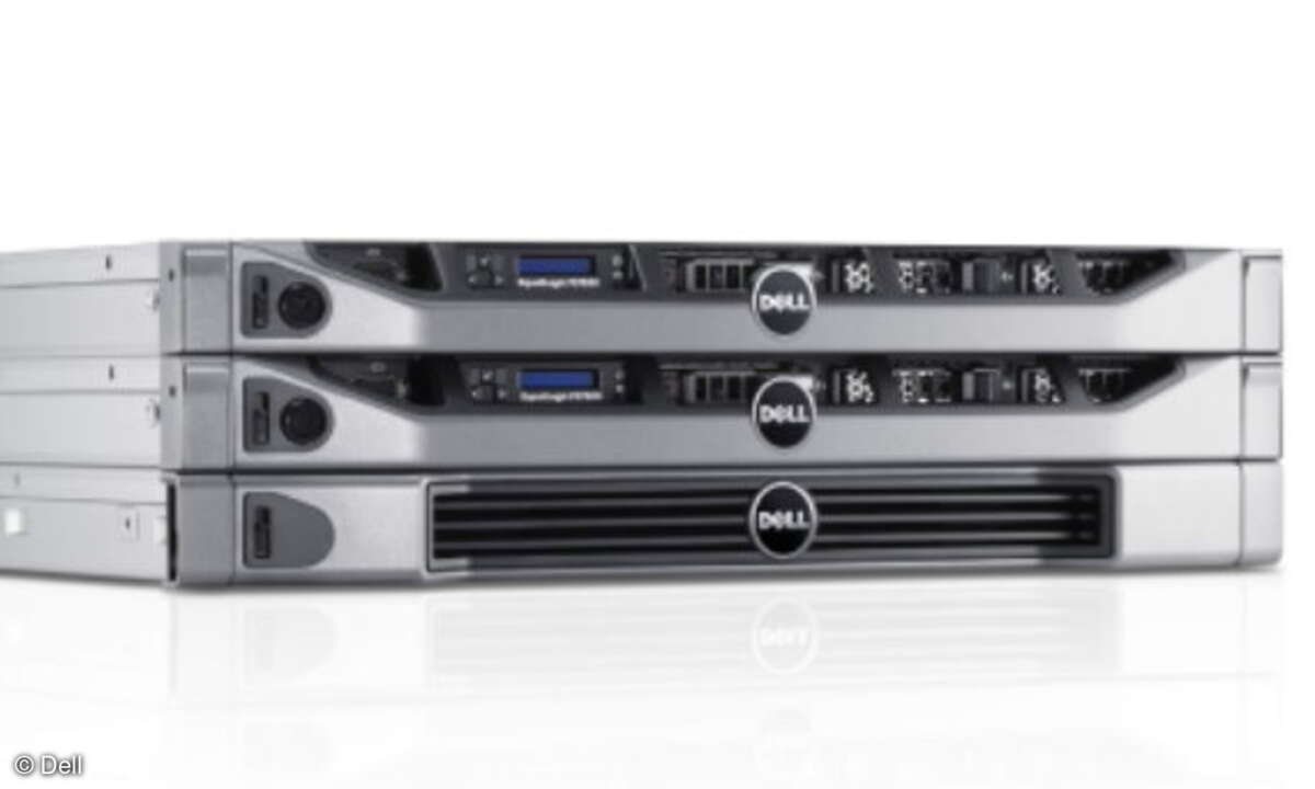 Network-Attached-Storage-System Dell-Equallogic-FS7500 für das Datacenter