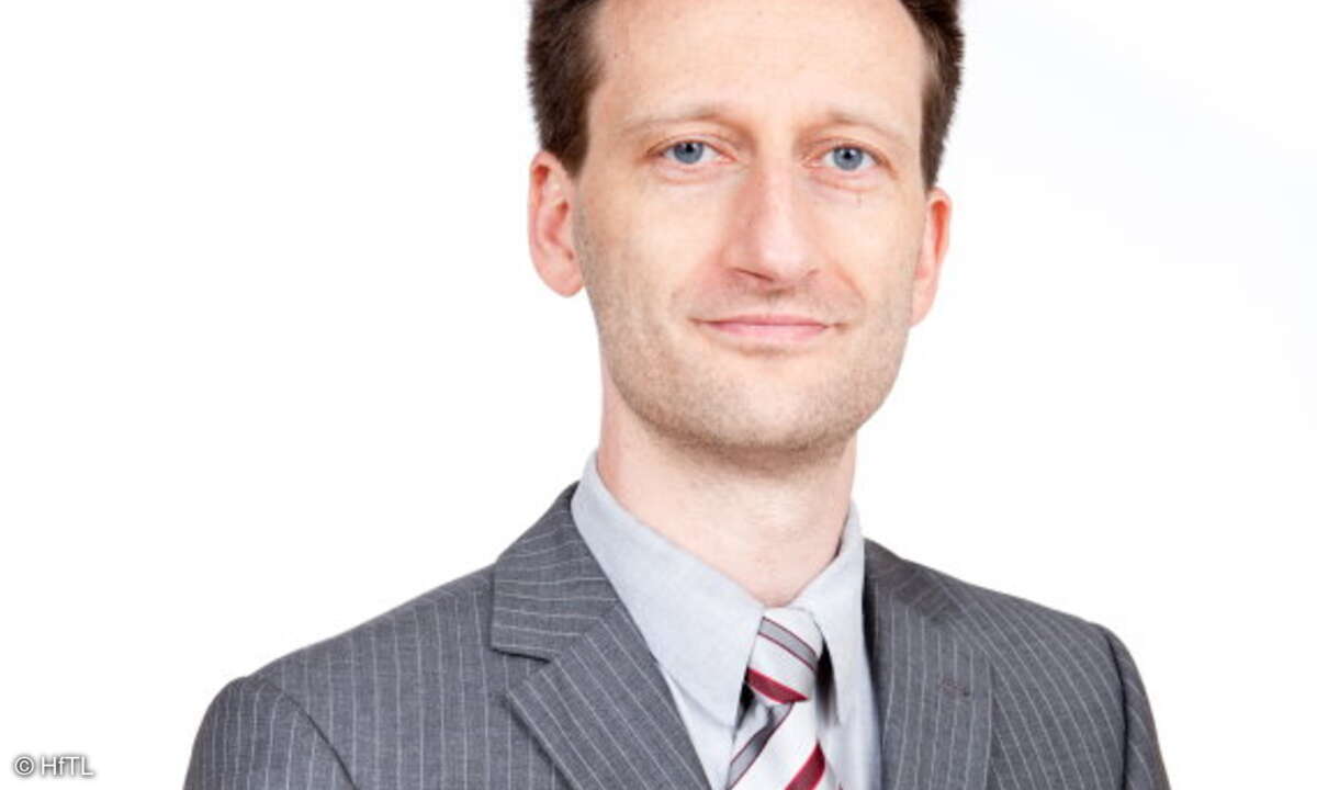 Prof. Dr. Jean-Alexander Müller, Prorektor Studium und Forschung an der Hochschule für Telekommunikation Leipzig (HfTL).