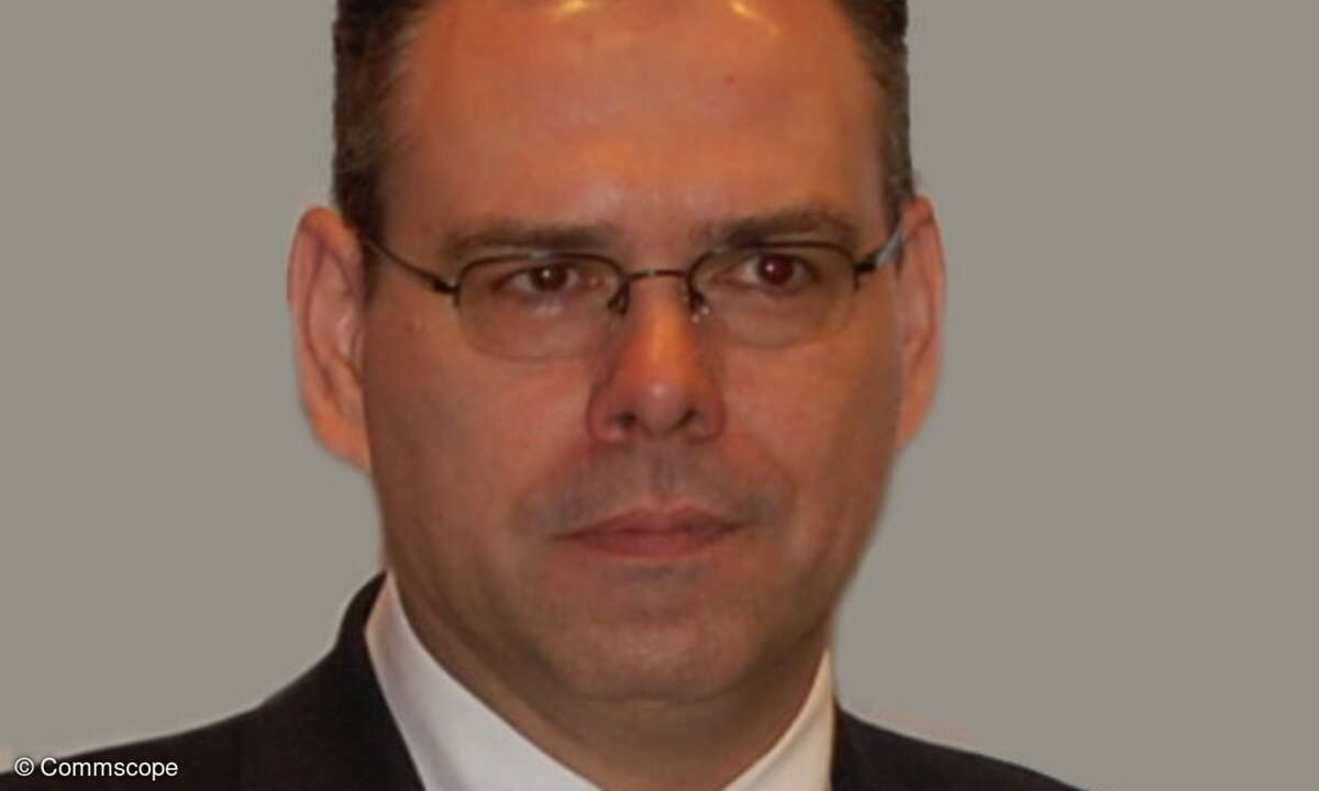 Andreas Kaufmann, Technical Manager bei Commscope