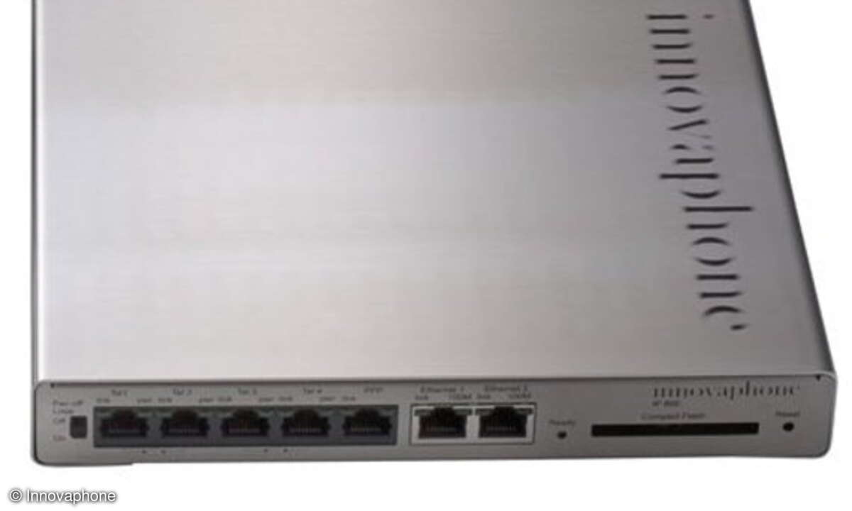 Die IP-TK-Anlage Innovaphone-PBX.