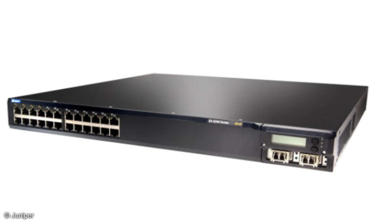 EX4200: Gigabit-Switch mit 10-GBit/s-Uplink-Ports