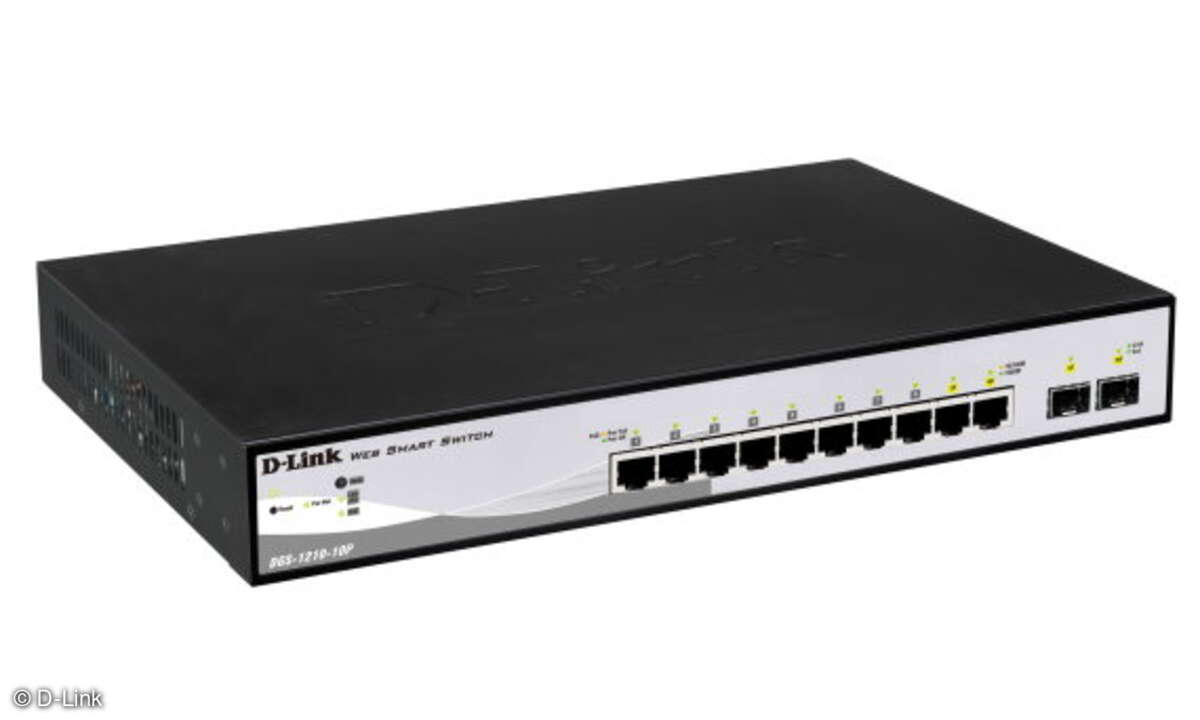 DGS-1210-10P mit Green-Technologie
