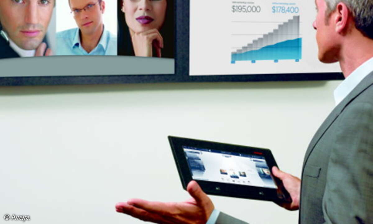Avaya Flare Experience bietet Zugang zu Echtzeitkommunikation und Collaboration-Tools.