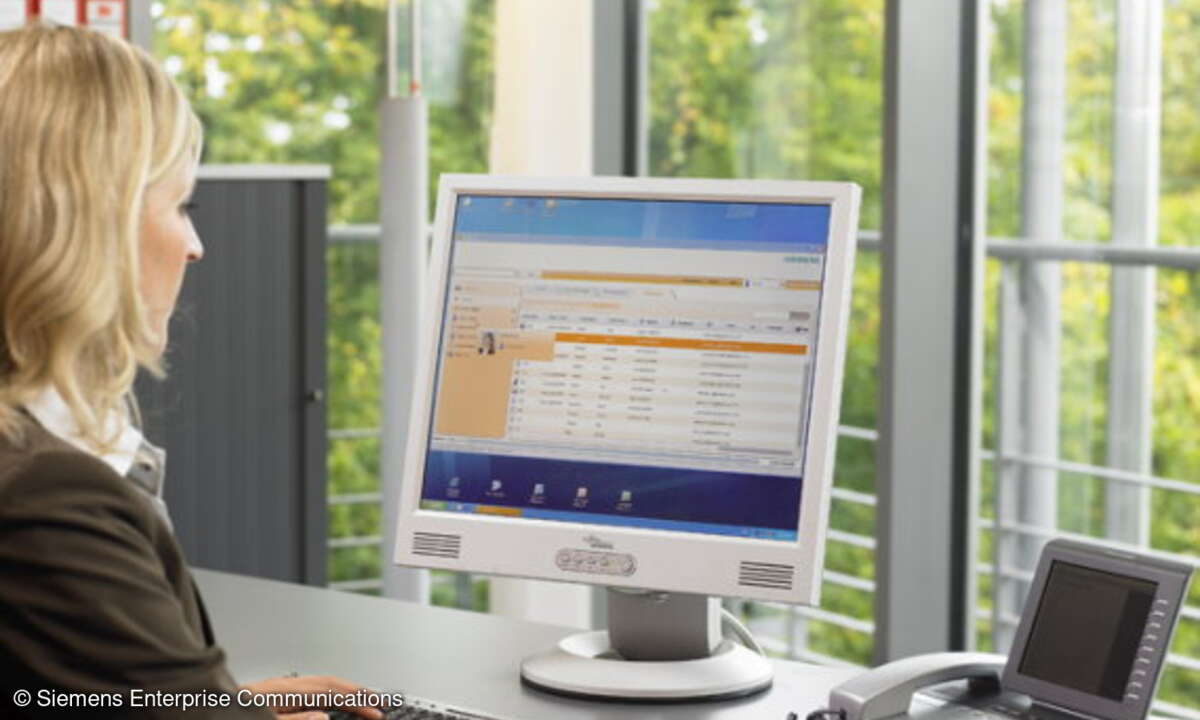 Mit Openscape-Office-MX adressiert Siemens Enterprise Communications kleine und mittlere Unternehmen.