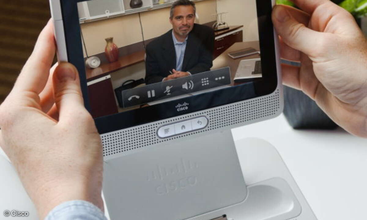TK-Client Cisco Cius: mobile Video-Konferenzen in HD-Qualität.
