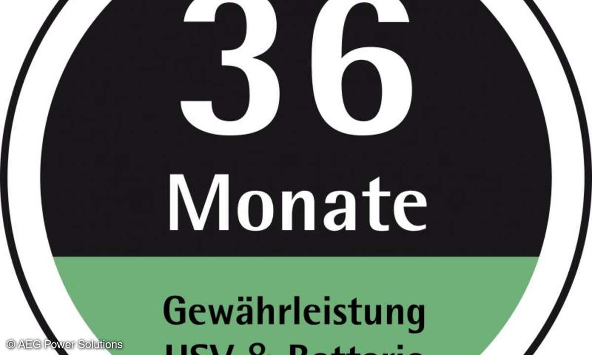 36 Monate Garantie auf die Batterien der Protect-D-Reihe
