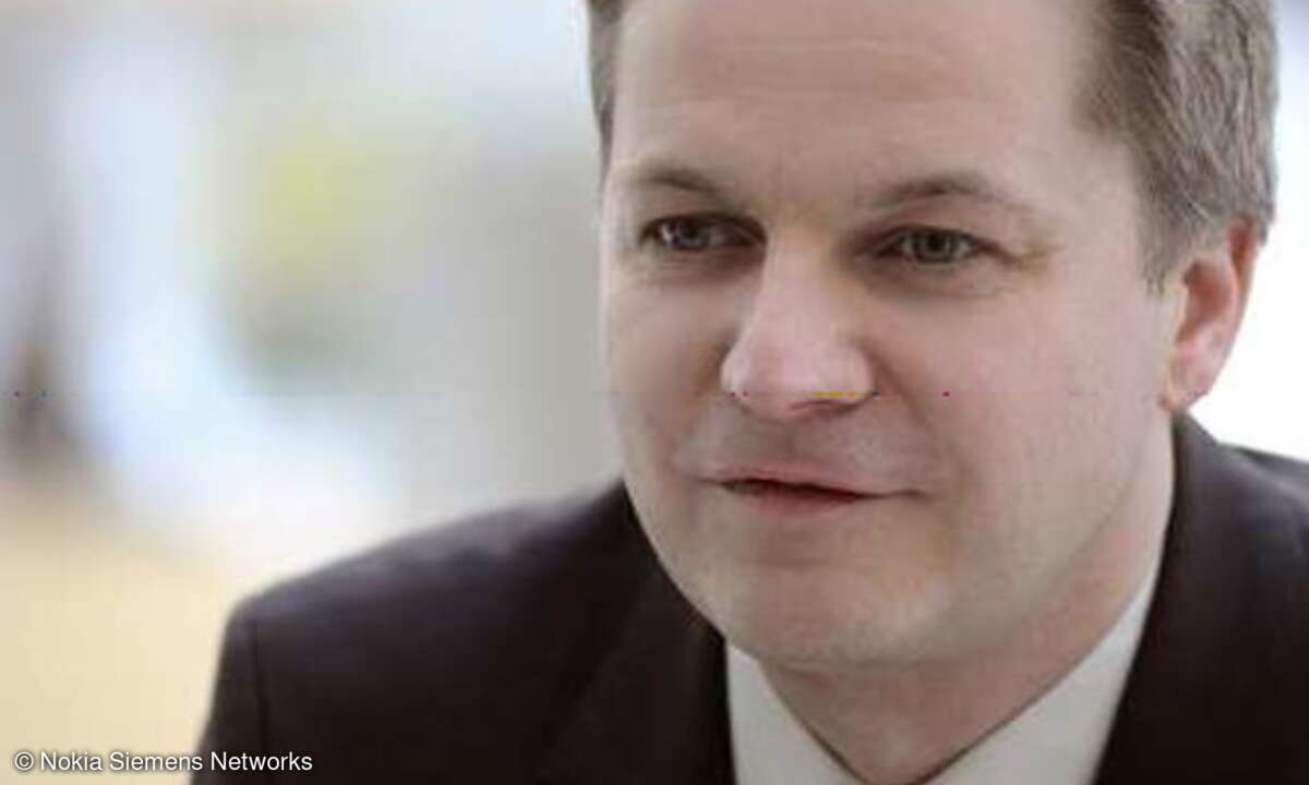 Thorsten Robrecht, Head of Networks-Systems Product-Management bei Nokia Siemens Networks.