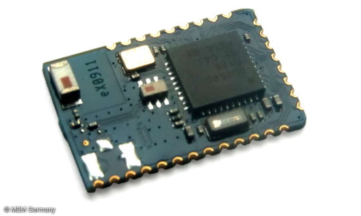 Das Bluetooth-Low-Energy-Modul BLE112.