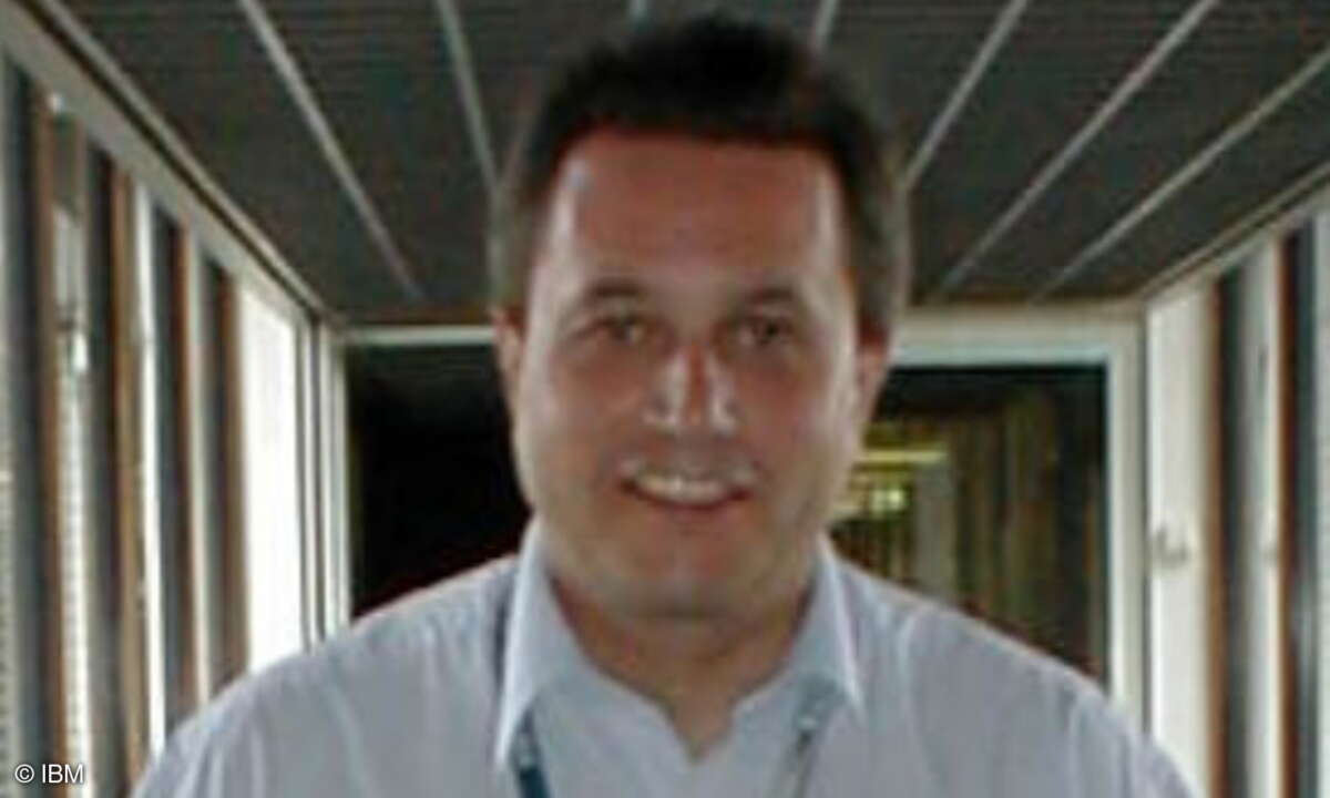 Kurt Gerecke, IBM-Experte für Speicherlösungen, IBM.