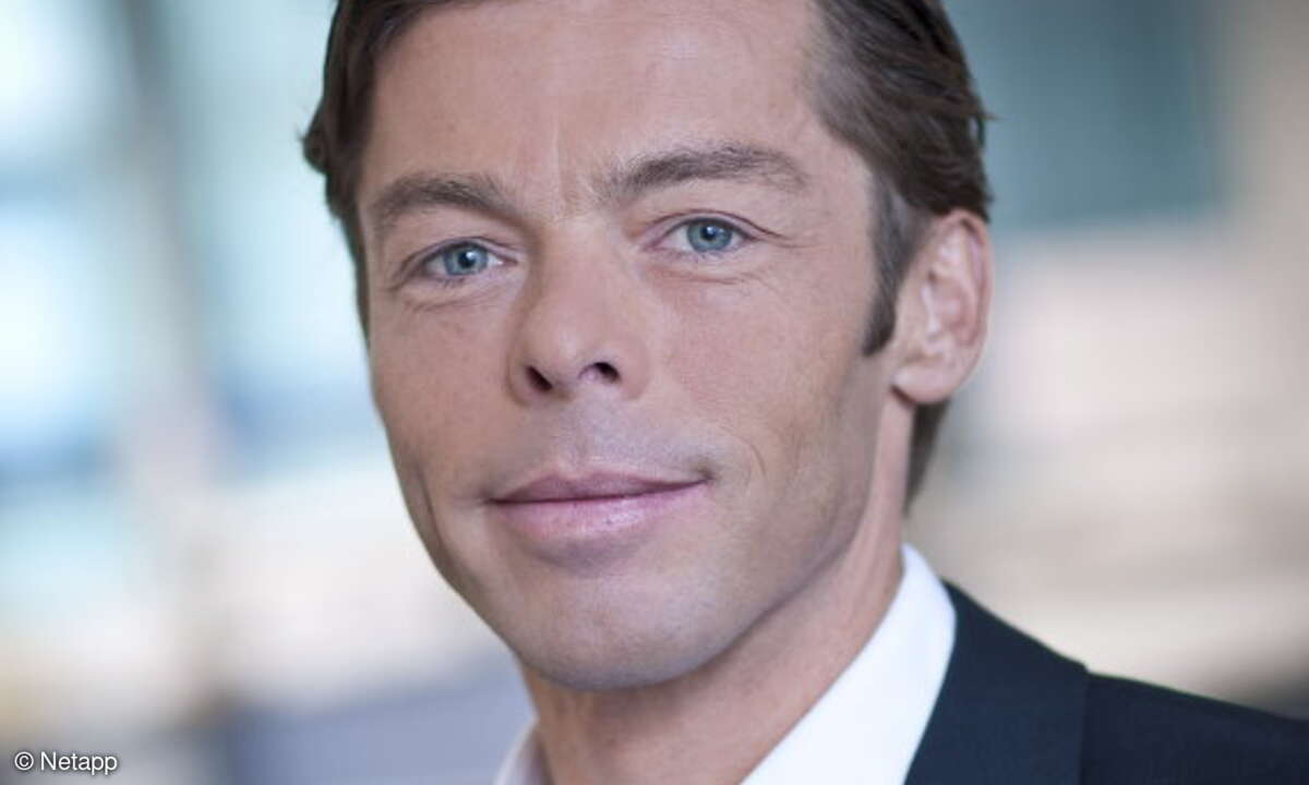 Johannes Wagmüller, Director Systems Engineering bei Netapp.