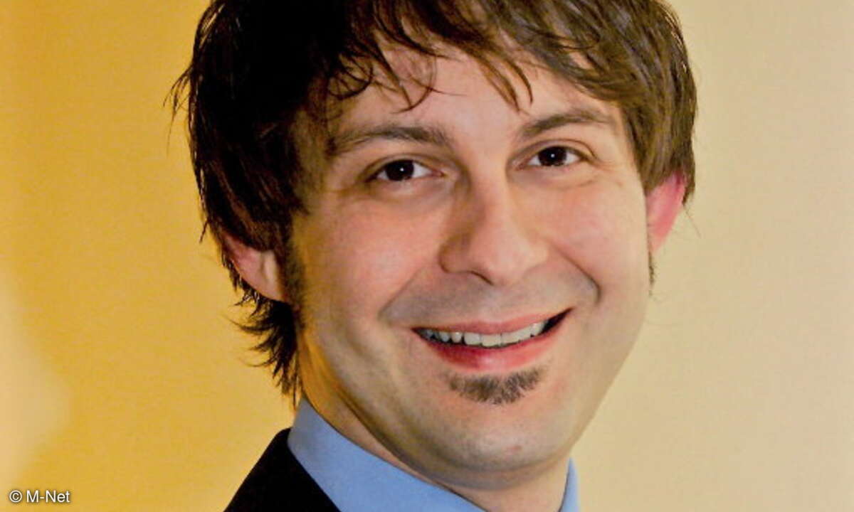 Leonard Iuhasz, Abteilungsleiter des Produktmanagements für Datendienste der M-Net