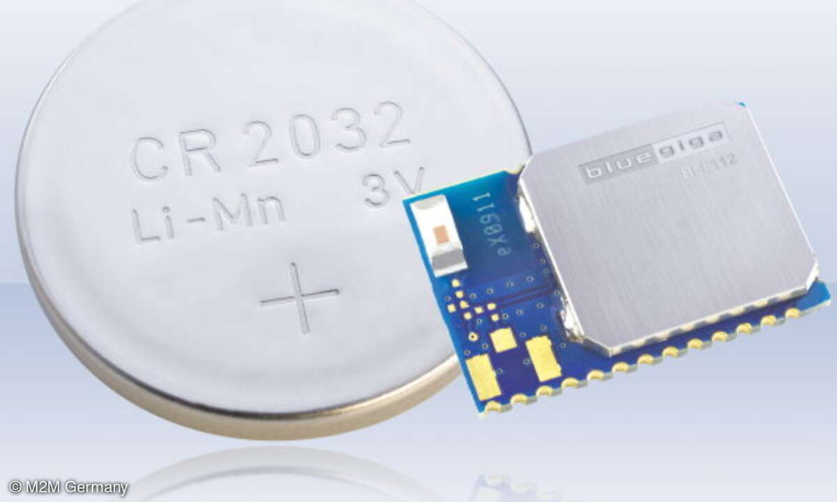 Das Bluetooth-Low-Energy-Modul BLE112.