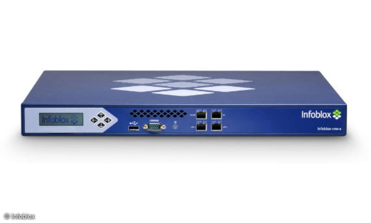 Netzwerkmanagement-Automatisierung: Verteilte Grid-Appliances liefern unter anderem DNS, DHCP und IPAM lokal und werden durch eine zentrale Grid-Master-Appliance koordiniert.