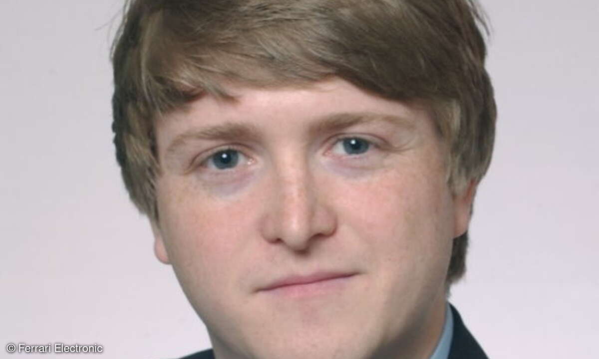 Chris Helbing, Produktmanager Ferrari Electronic.