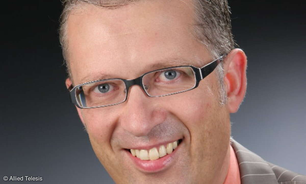 Christian Schwaiger, Geschäftsführer von Allied Telesis für Deutschland und die Schweiz.
