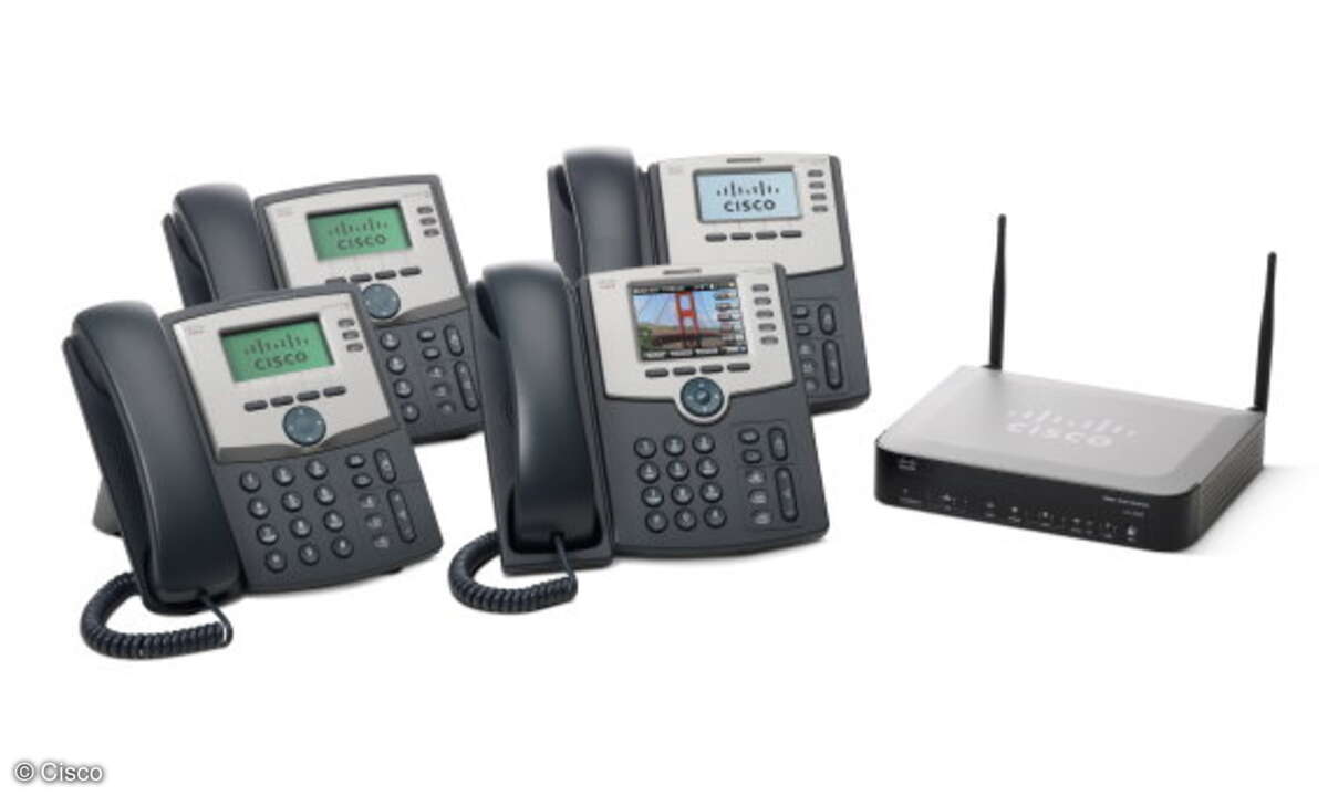 Small-Business-Unified-Communications-300-Series von Cisco.