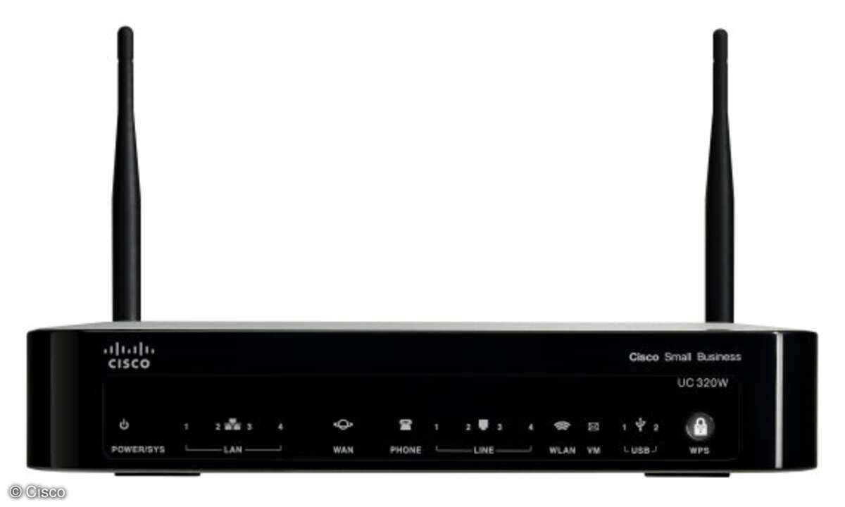Das IP-TK-System UC320W von Cisco ist ein vollständiges Collaboration-System für zwei bis 24 Nutzer.