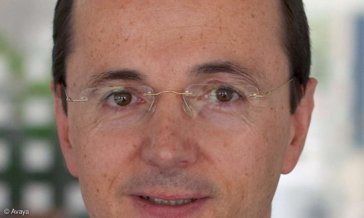 Markus Ernesti, Geschäftsführer Bereich Mittelstandskunden bei Avaya.