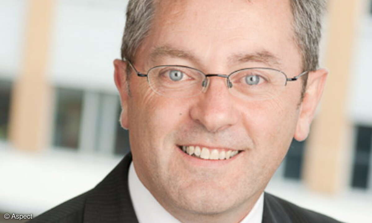 Patrick Cox, Director, Solution Consulting ME bei Aspect Software.
