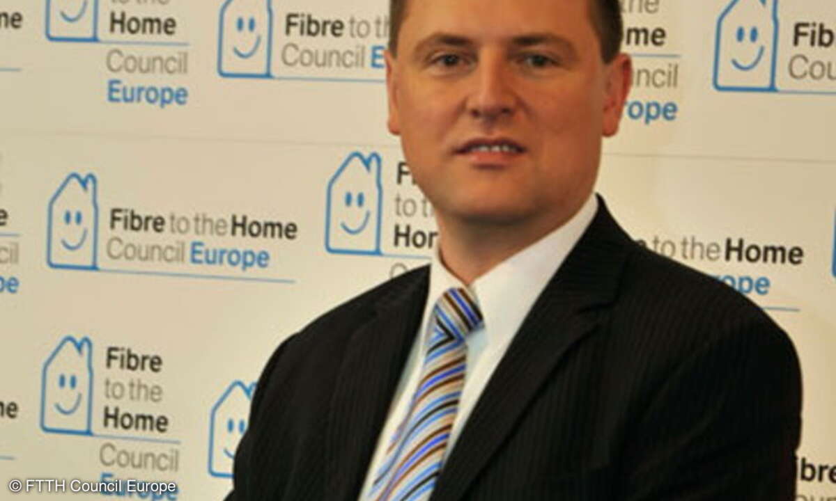 Hartwig Tauber, Director General beim FTTH Council Europe.