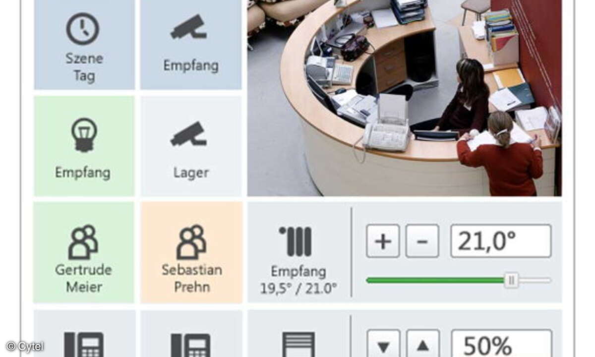 Das Dashbord der Cytel-Lösung.