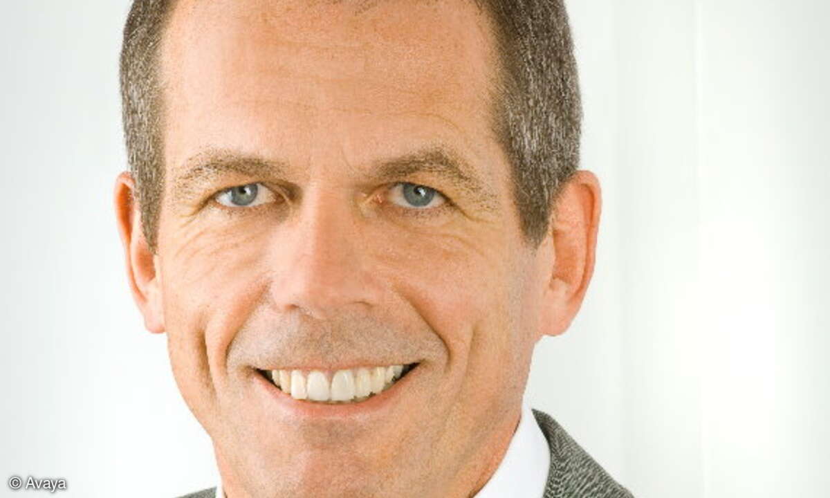 Markus Härtner, Geschäftsführer bei Avaya Deutschland.