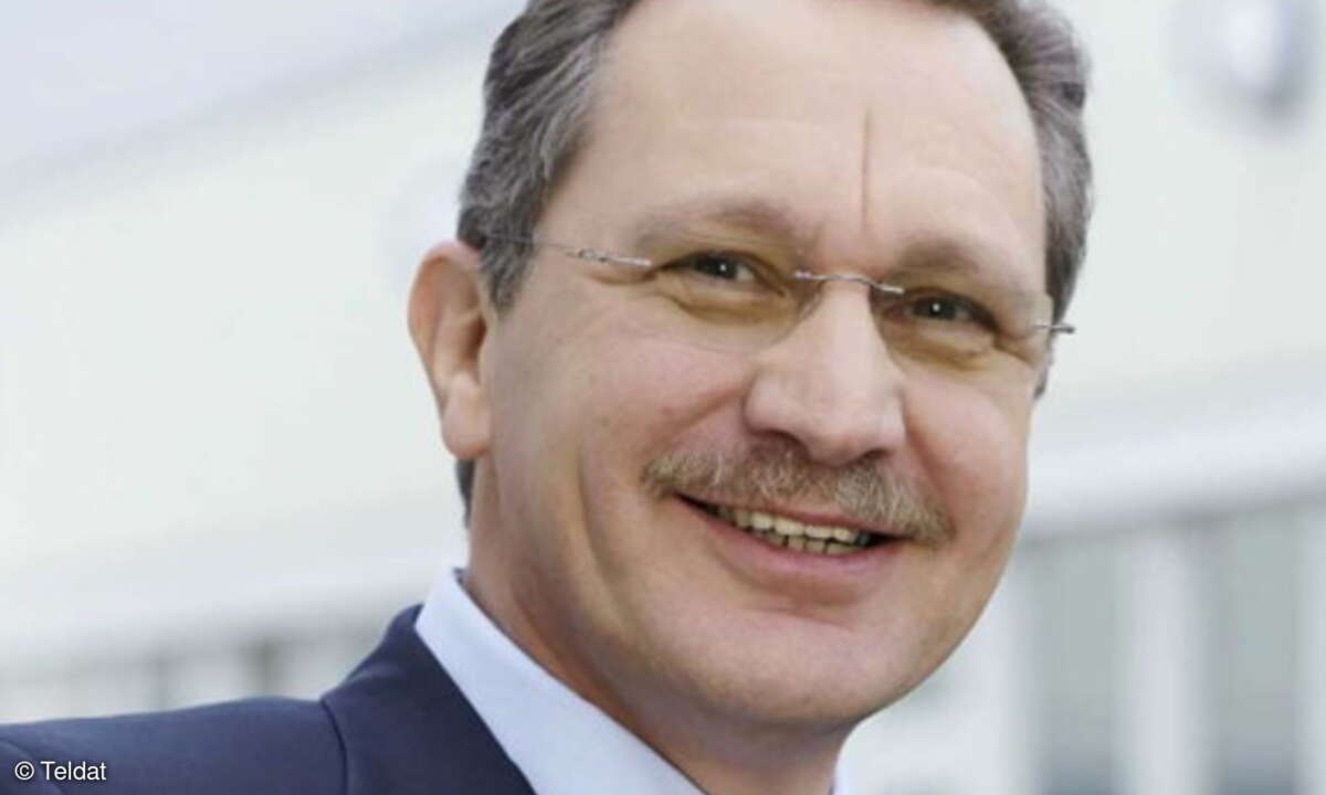 Hans-Peter Mistele, Leiter Vertrieb, Marketing und Service/Support bei Teldat.