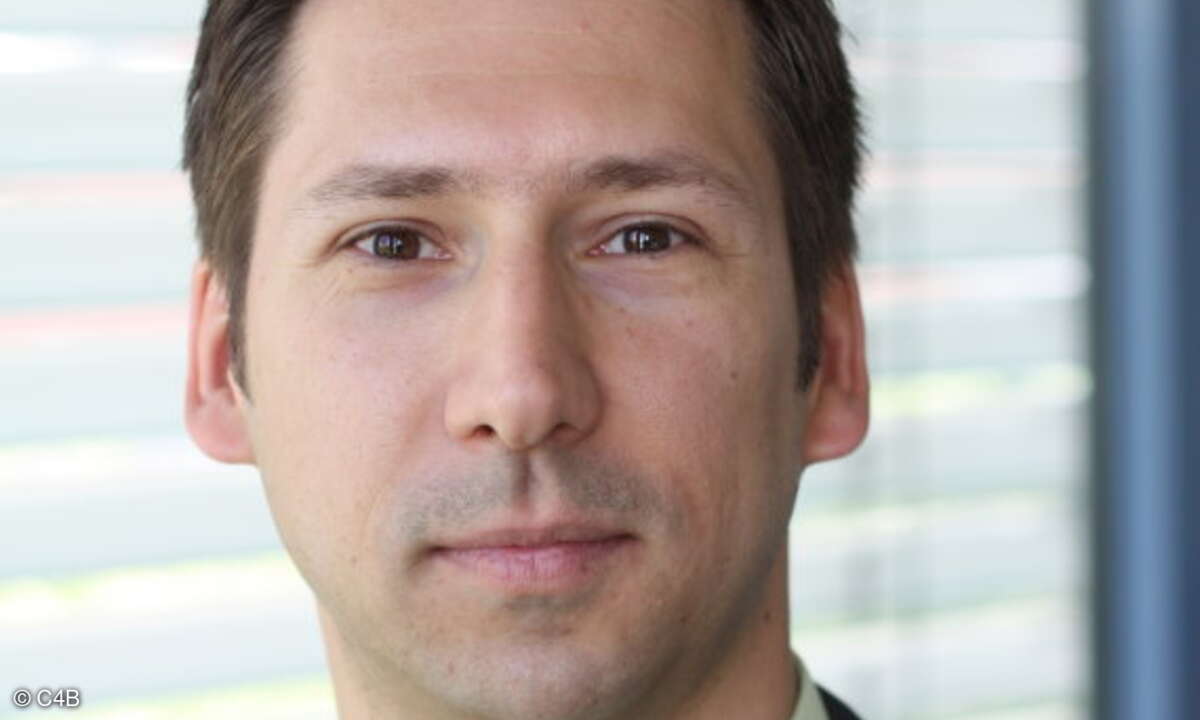 Marko Gatzemeier, Marketing-Manager von C4B.