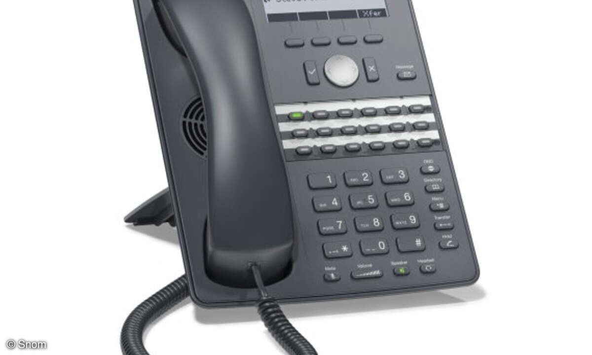 Das IP-Telefon Snom-720.