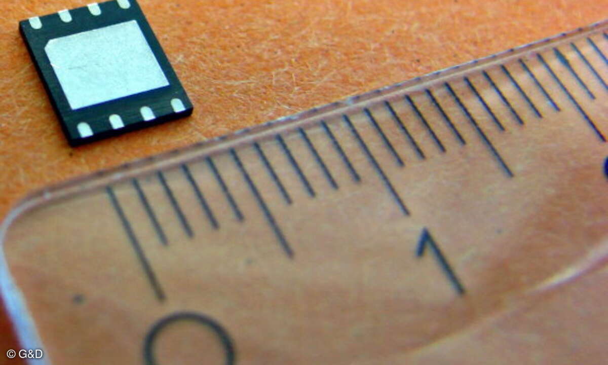 Das M2M-SMD-Modul besitzt dieselbe Funktion  wie die klassische große M2M-SIM-Karte.