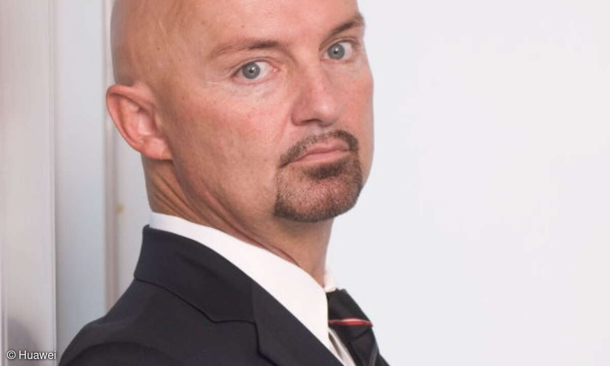Stefan K. Müller,  Enterprise Director Huawei Technologies Deutschland.