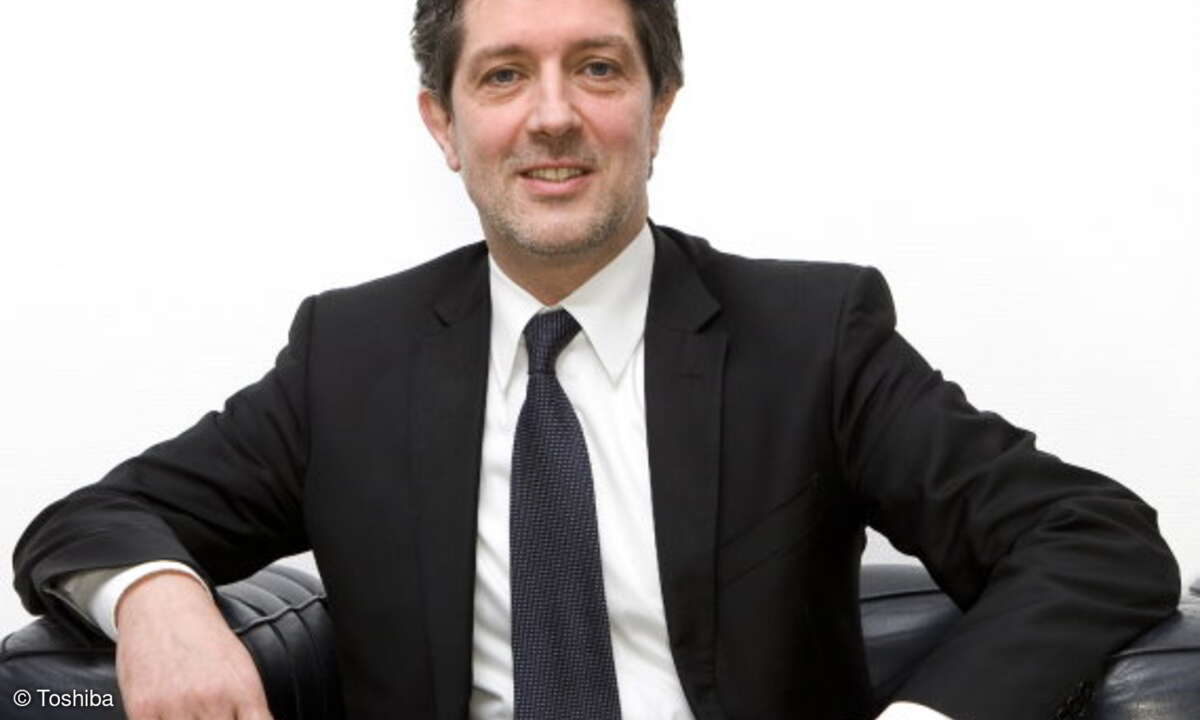 Dirk Thomaere, General-Manager B2B PC für Deutschland, die Schweiz und Benelux bei Toshiba.