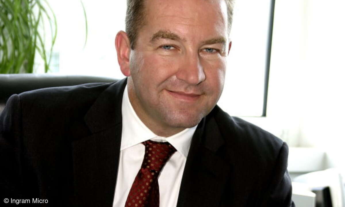 Gerhard Schulz, Senior-Vice-President & Executive-Managing-Director bei Ingram Micro Distribution