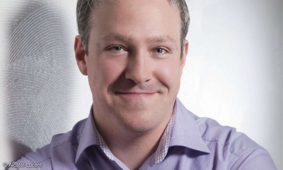 Christian Sailer, Product-Marketing-Manager Voice & UCC bei Alcatel-Lucent Deutschland.