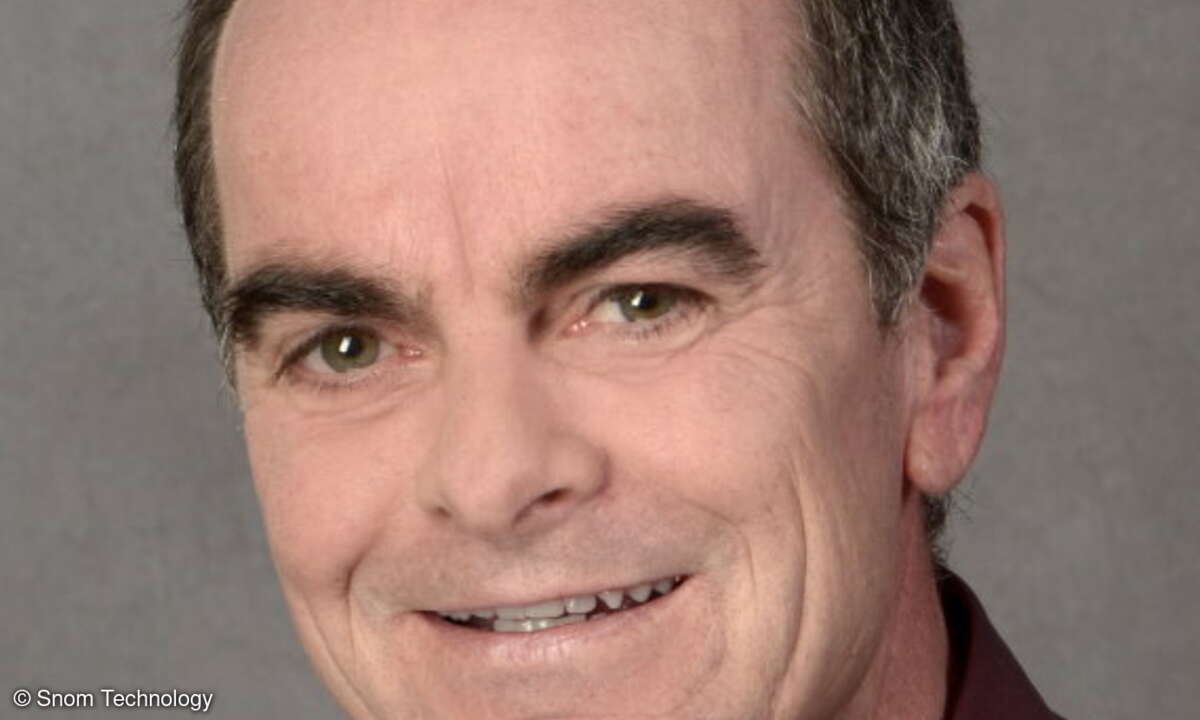 Rudi Stahl, Vice-President Sales-Emea bei Snom Technology.