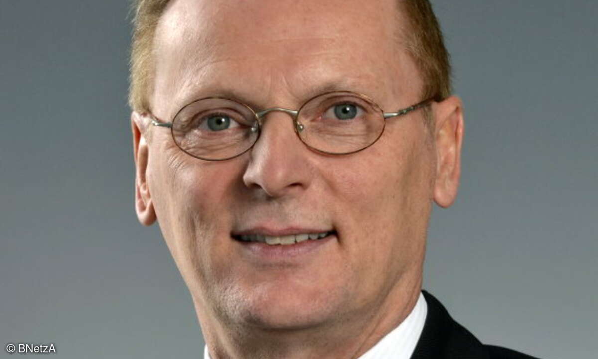 Jochen Homann, Präsident der Bundesnetzagentur.