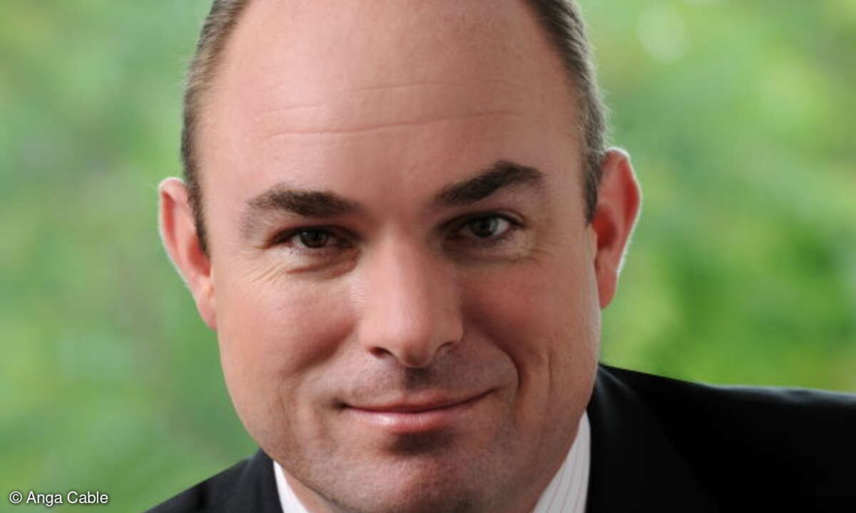 Dr. Peter Charissé, Geschäftsführer Anga Cable.