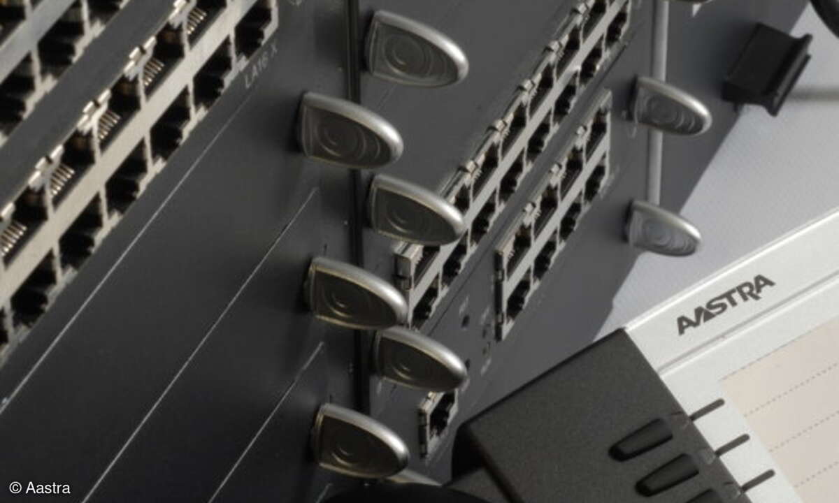 Der Aastra-5000 SIP-Communication-Server.