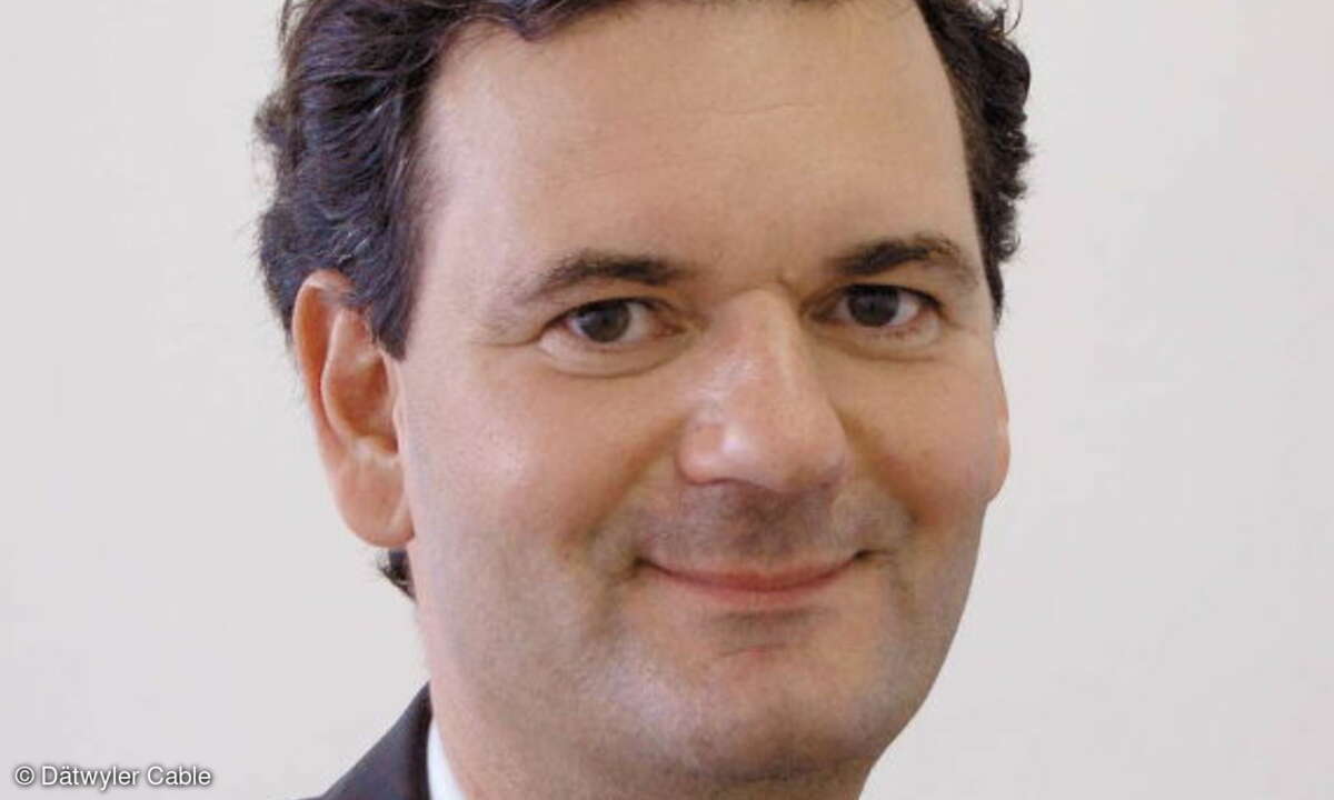 Ralf Klotzbücher, Geschäftsführer Dätwyler Cables